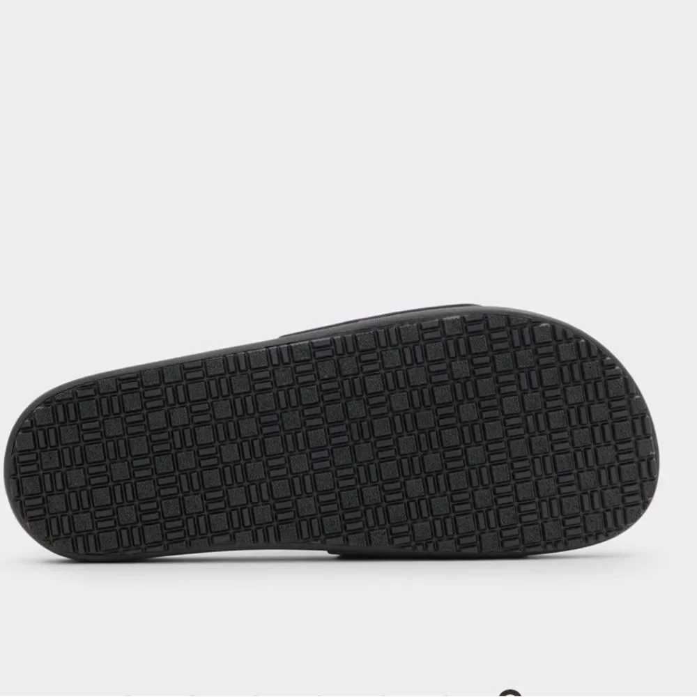 Also Loungeslide Slide sandal Black Mens Size 11 Nwt Without Box - Picture 7 of 11